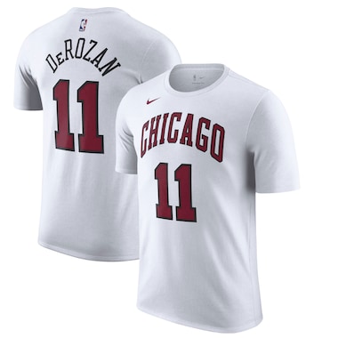  Nike DeMar DeRozan White  2022/23 City Edition Name & Number T-Shirt