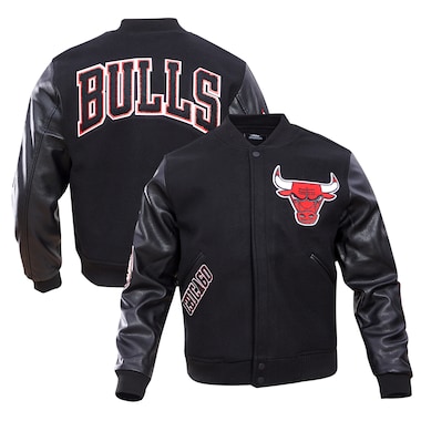  Pro Standard  Black  Classic Wool Full-Zip Varsity Jacket