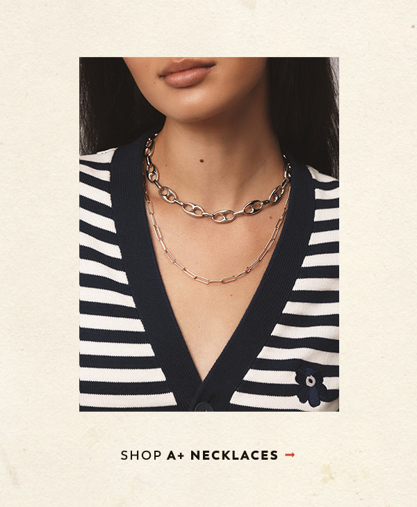 shop A+ necklaces