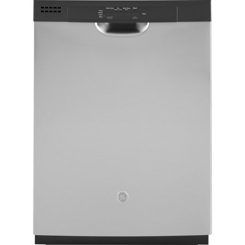 GE 59 dBA Smart Front Control Dry Boost Dishwasher in Stainless Steel