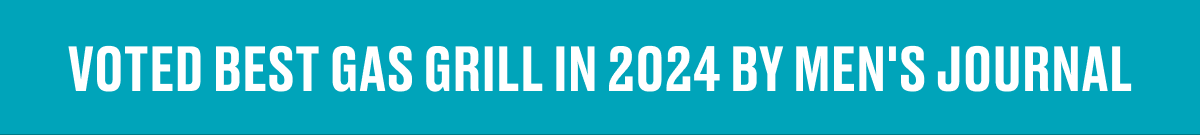 Voted best grill in 2024 by Men's Journal.