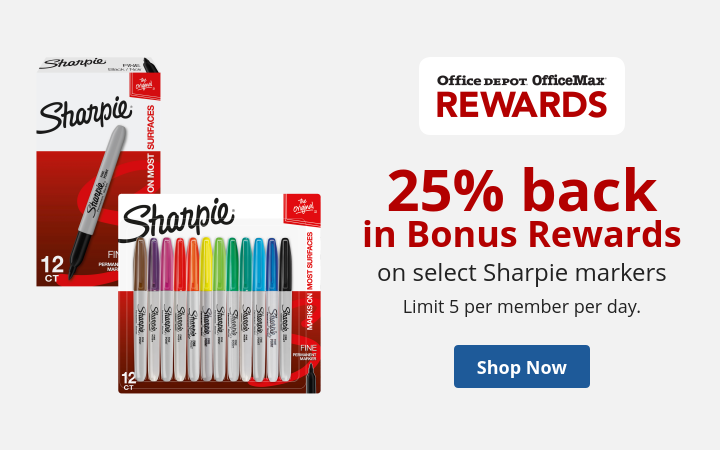 25% back in Bonus Rewards - Shop Now