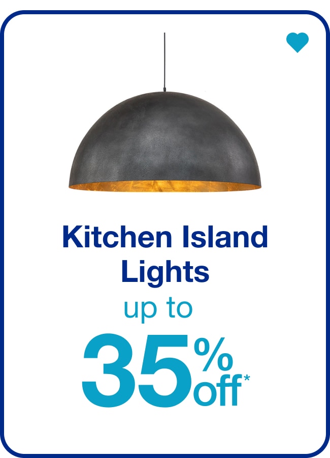 Up to 35% Off Kitchen Island Lights â€” Shop Now!