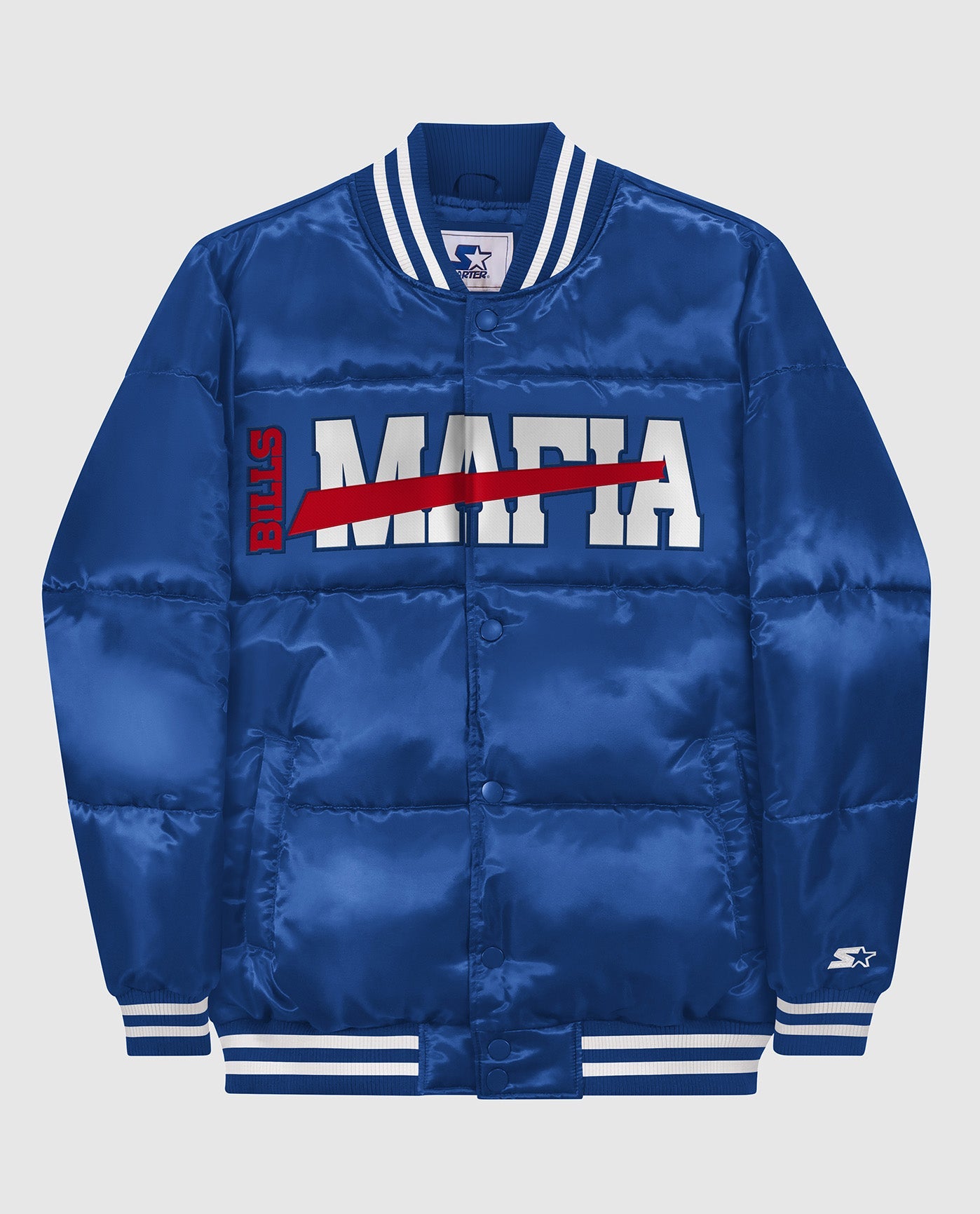 Image of Buffalo Bills Mafia Bronx Bubble Jacket