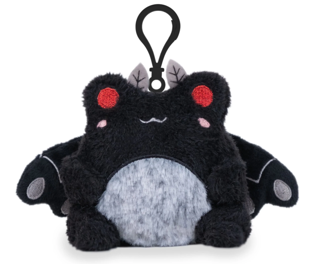 Cuddle Barn 3 Inch Mothman Wawa the Frog Kawaii Plush Clip