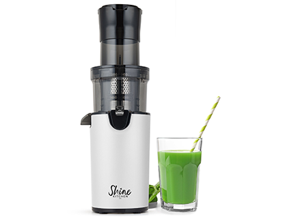 Shine Kitchen Co.® Easy Cold Press Juicer with XL Feed Chute