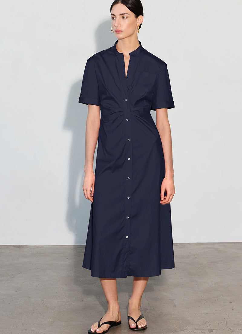 Image of Noor Midi Shirt Dress