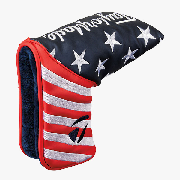 Stars and Stripes headcover on grey background