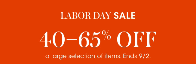 Labor Day Sale!