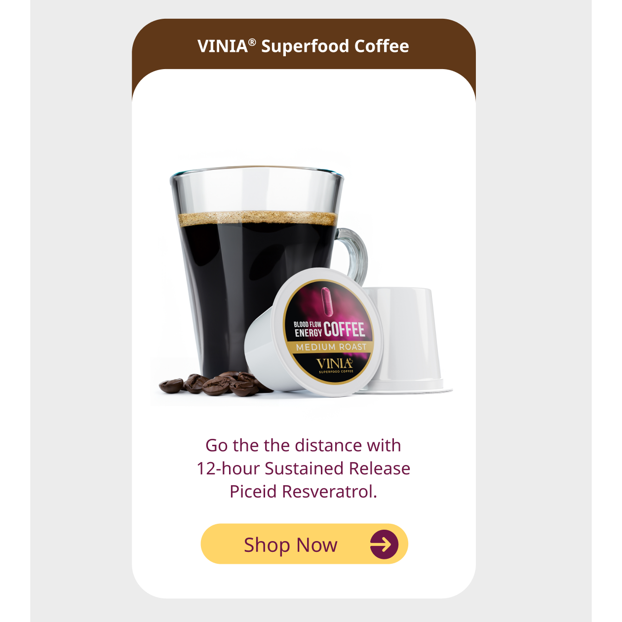 VINIA® Superfood Coffee