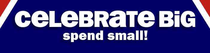 celebrate BIG. spend small!