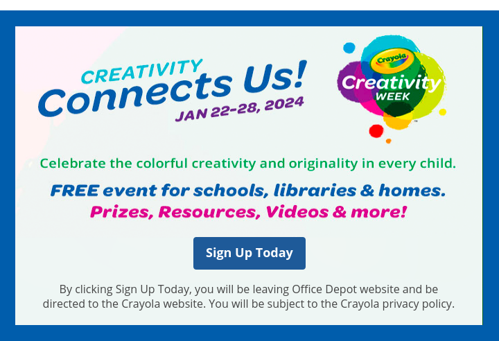 Crayola Creativity Event