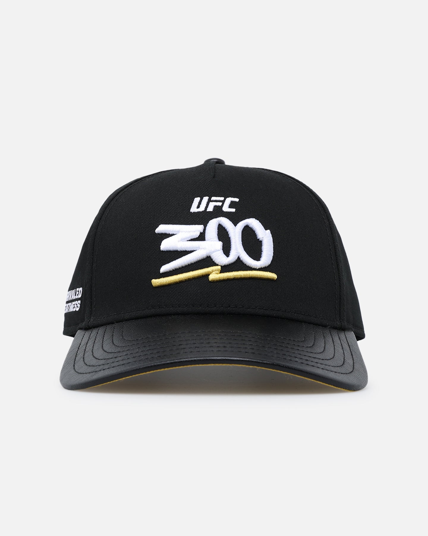 Image of UFC By Goat Crew 300 Snapback Black