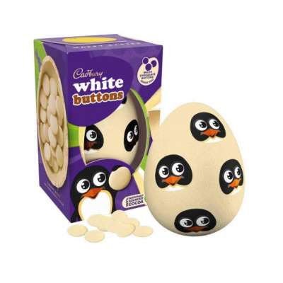 Cadbury White Buttons Egg