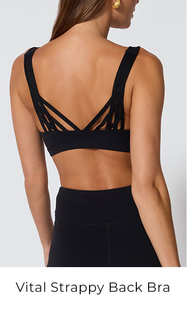 Vital Strappy Black