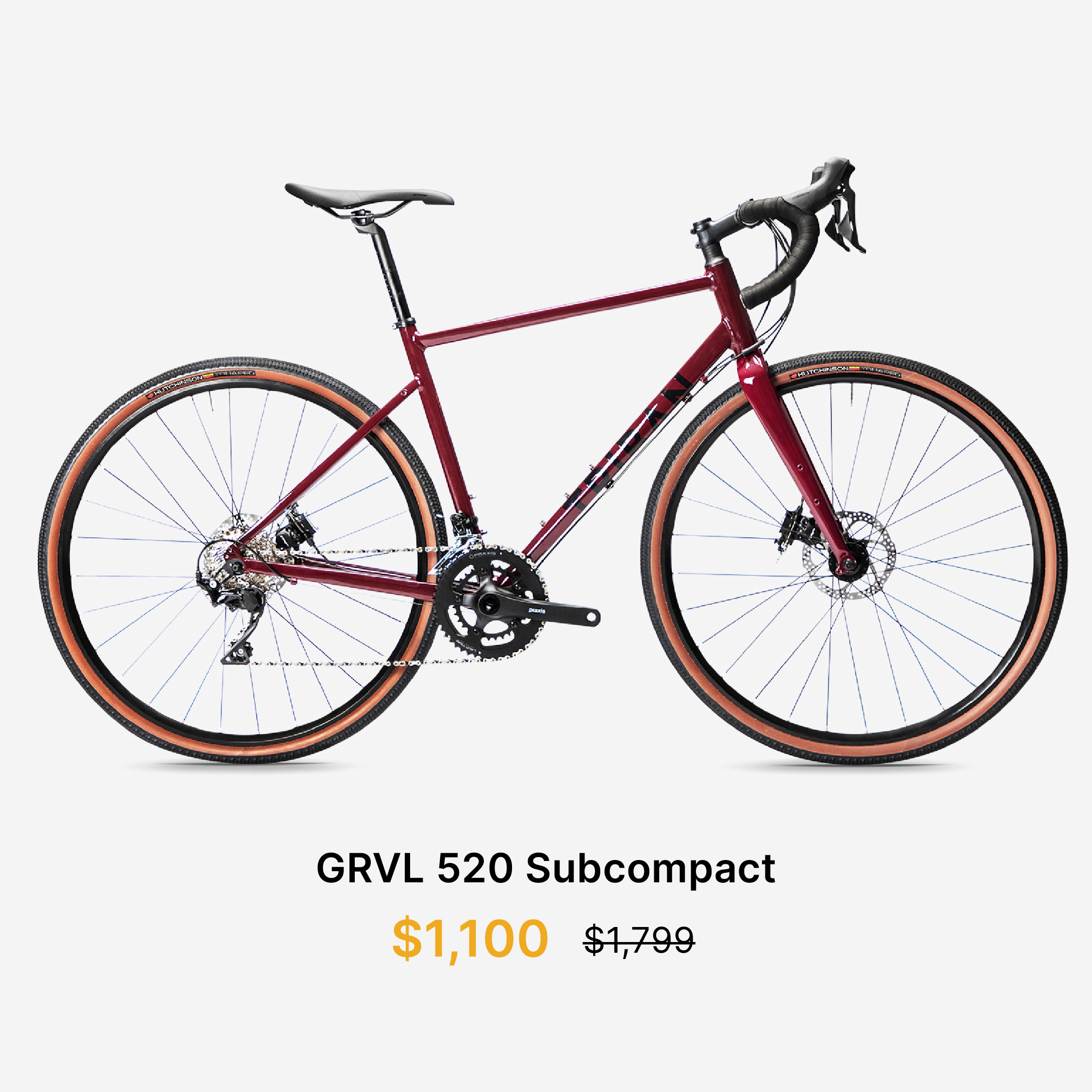 GRVL 520 Subcompact Gravel Bike