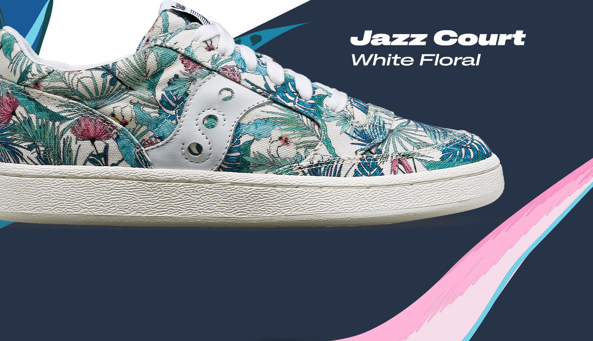 SAUCONY - Jazz 81 White Floral