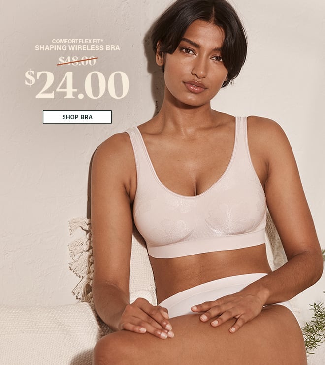 Comfort Revolution ComfortFlex Fit Shaping Wireless Bra