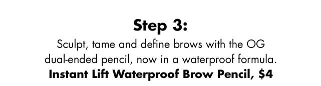 Instant Lift Waterproof Brow Pencil