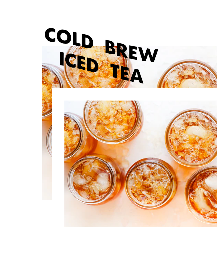 super easy cold brew iced tea