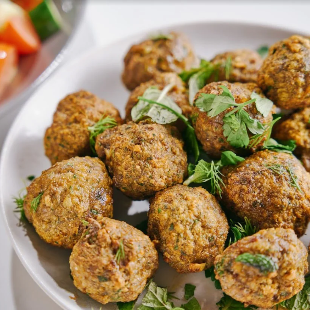 Lamb Meatballs with Tahini Sauce