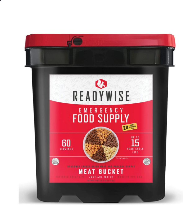 Image of Wise 60 Serving Freeze Dried Meat Bucket