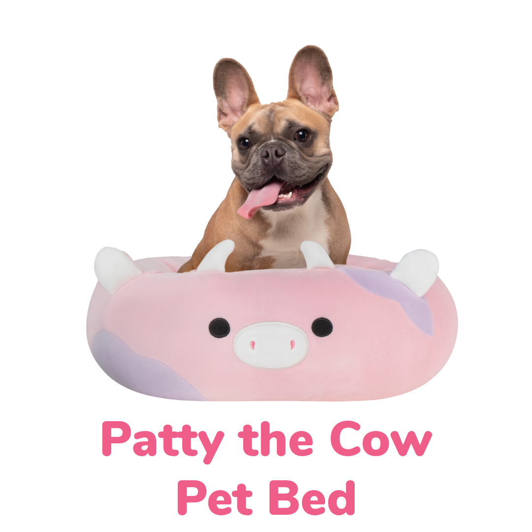 Patty the cow pet bed