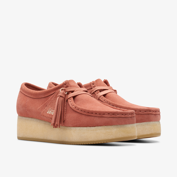 Wallacraft Bee Terracotta Suede