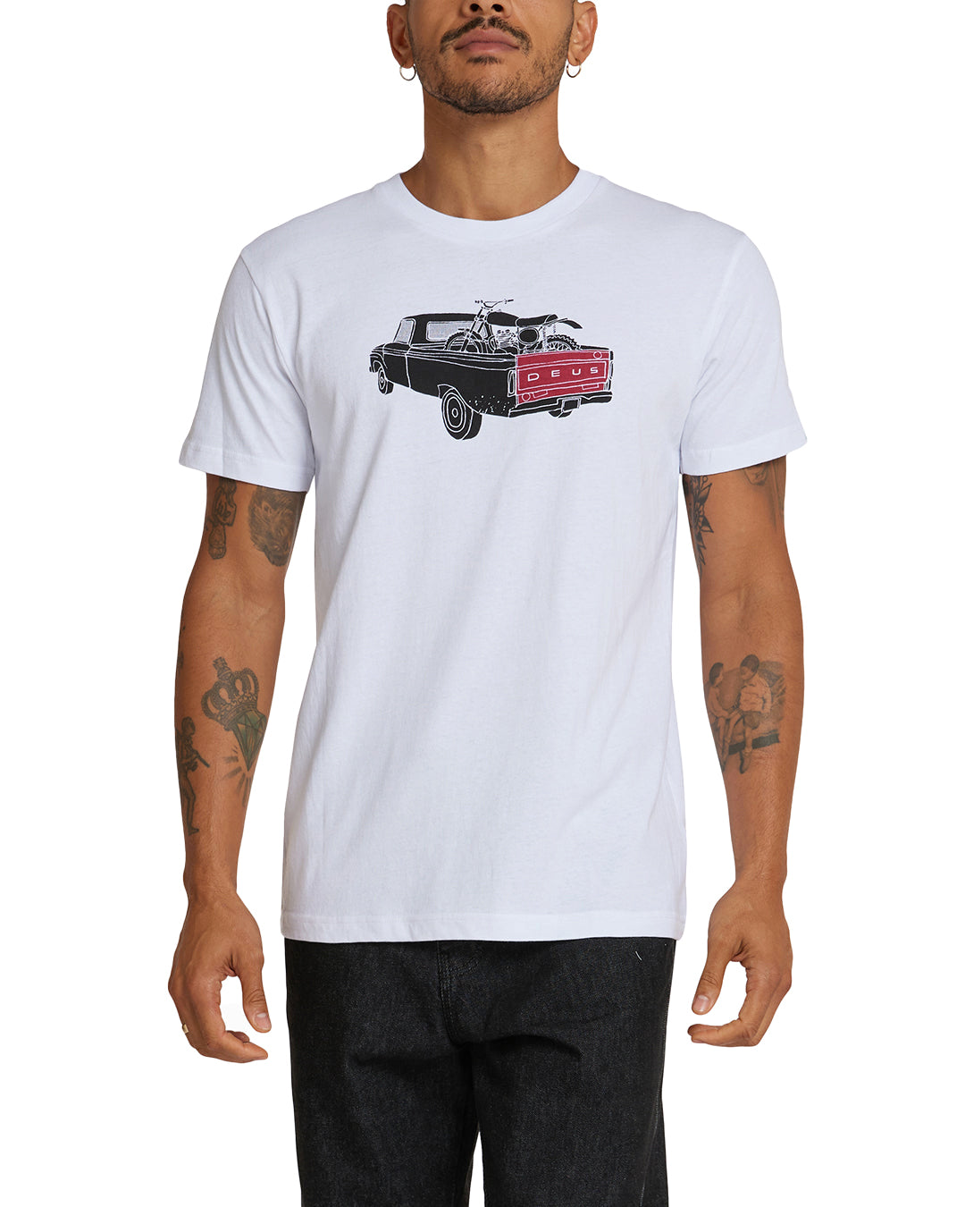 Image of Carby Pickup Tee - White