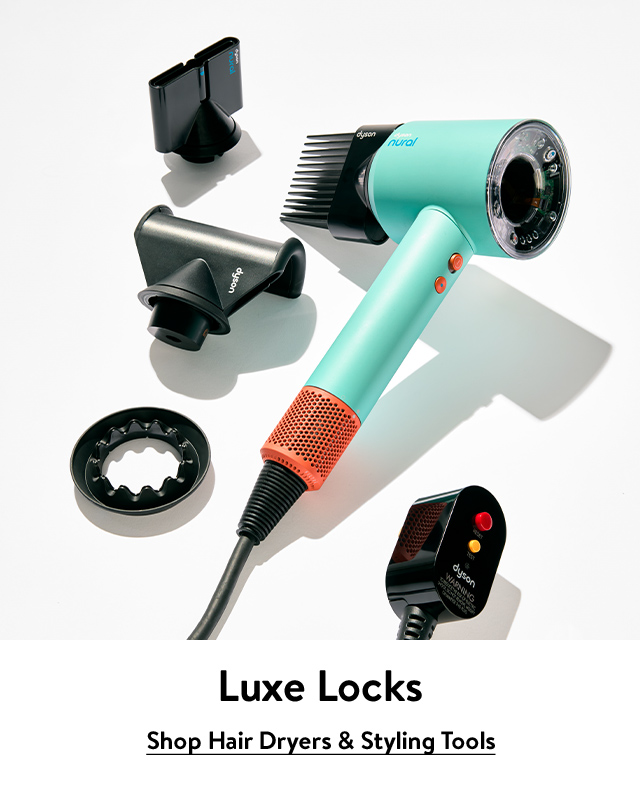 Luxe Locks. Hair dryer with attachments. Shop Hair Dryers & Styling Tools 