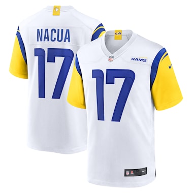  Nike Puka Nacua White  Game Jersey