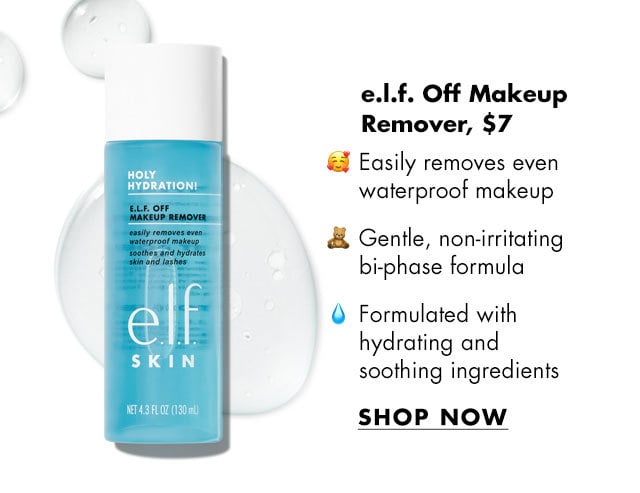 e.l.f. off makeup remover