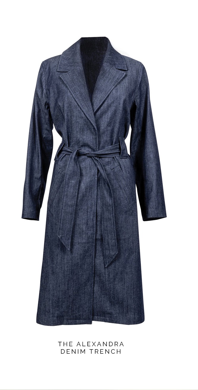 Denim Trench