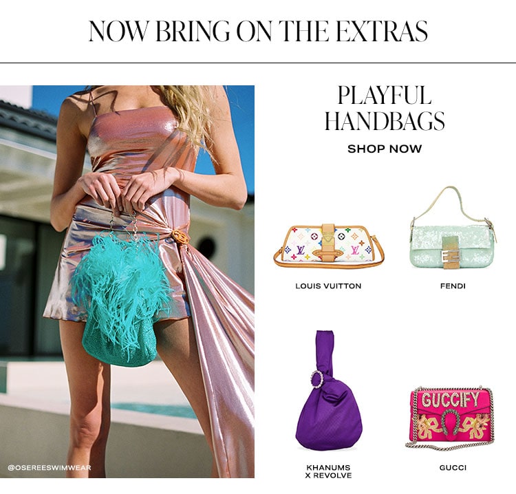 Now Bring on the Extras: Playful Handbags - Shop Now