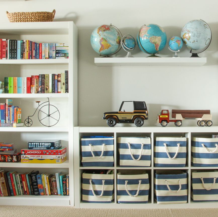 These 30 Creative Toy Storage Ideas Will Help Keep the Playroom Clean