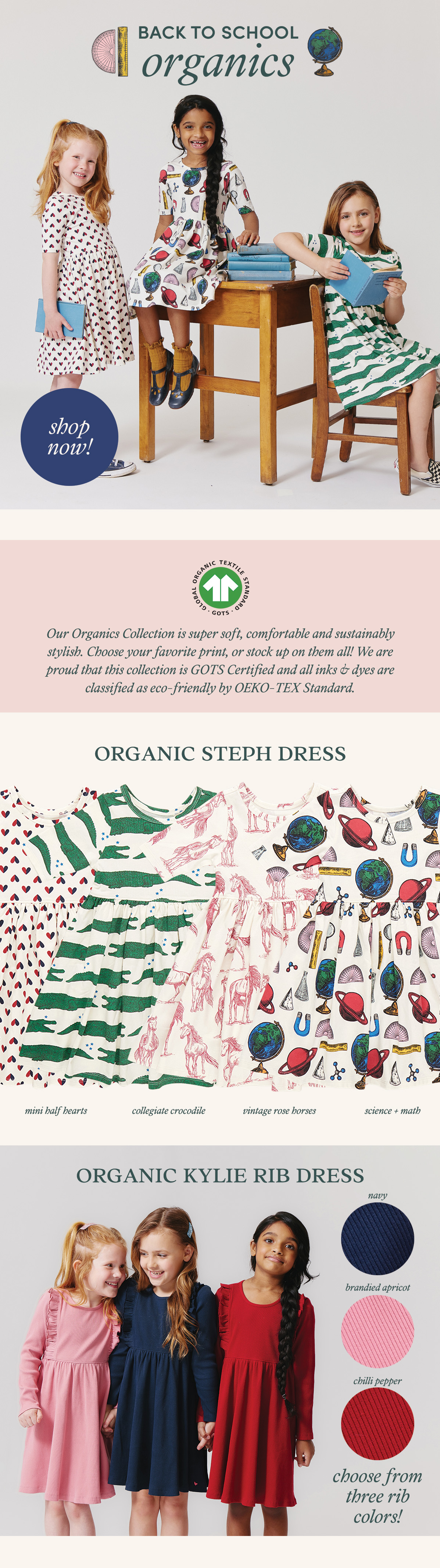 shop organics!