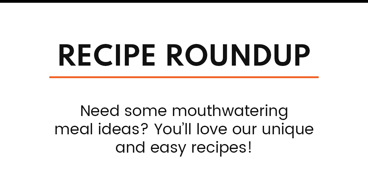 Recipe Roundup