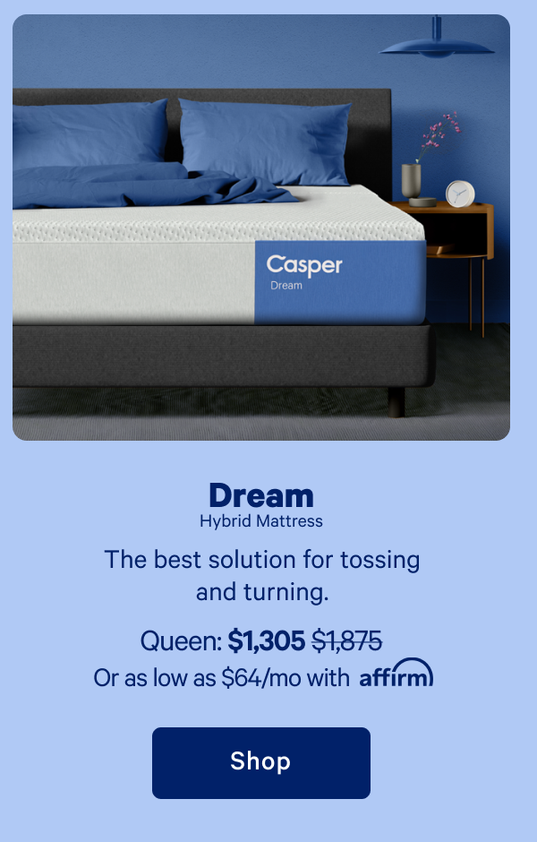 Dream Hybrid Mattress >> Shop now >>