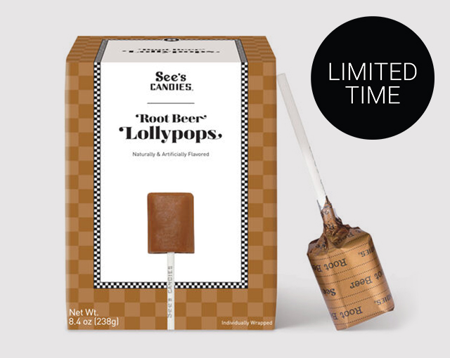 Limited Time: Root Beer Lollypops