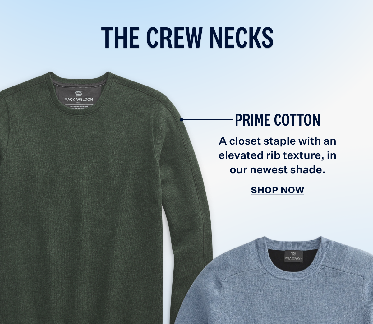 Prime Cotton Crew Neck