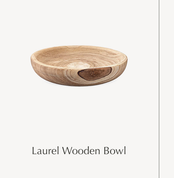 Laurel Wooden Bowl