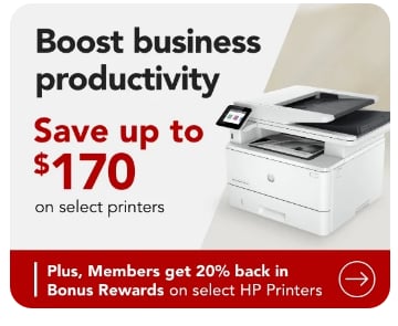 Save up to $170 on select printers