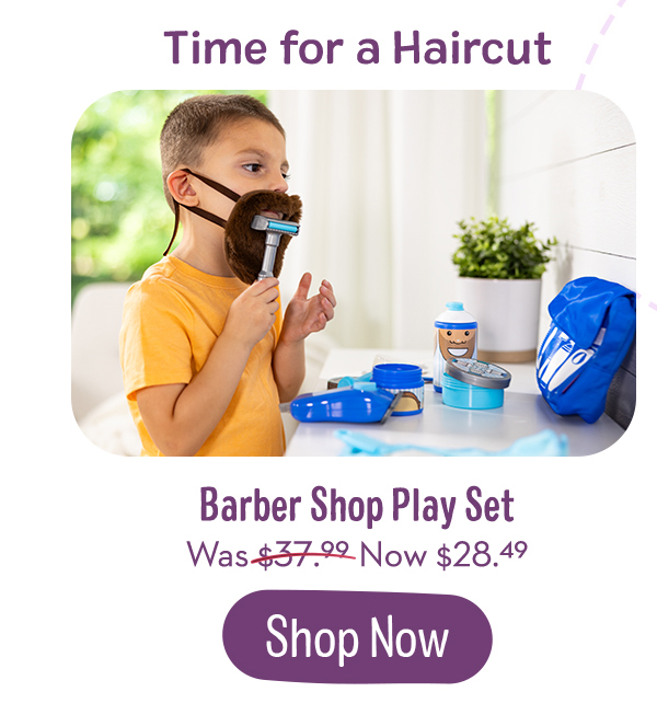 Shop Barber Shop Play Set