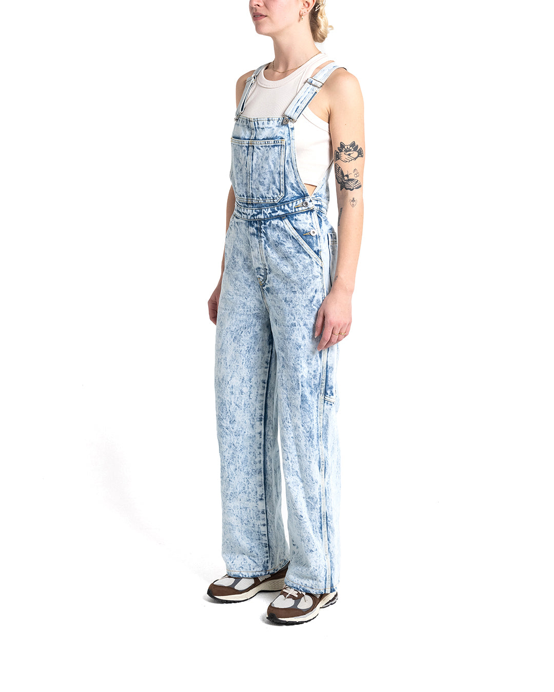 Image of Jewlie Coverall - Indigo Acid Stonewash