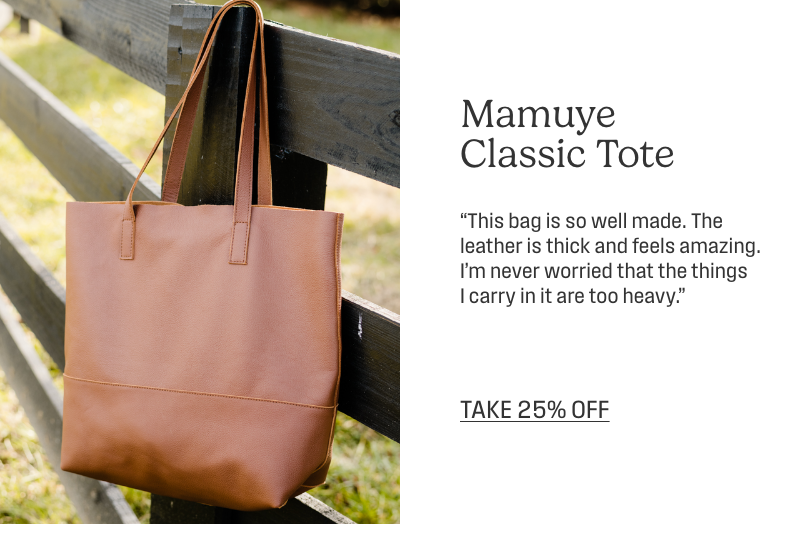 Shop the Mamuye Classic Tote