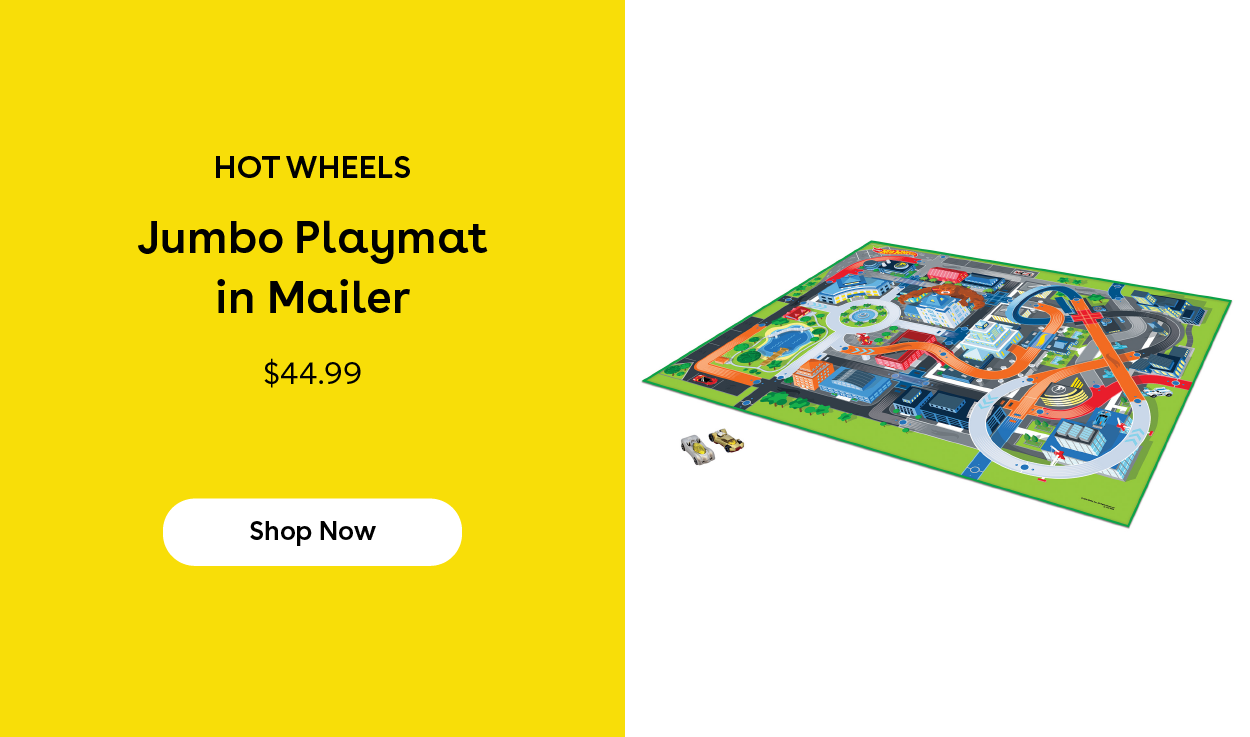 Hot Wheels Jumbo Playmat in Mailer $44.99 Shop Now