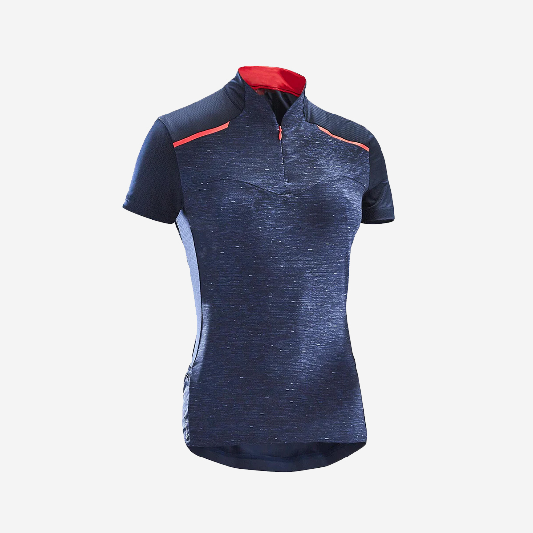 Triban 500 Short Sleeved Cycling Jersey Women's