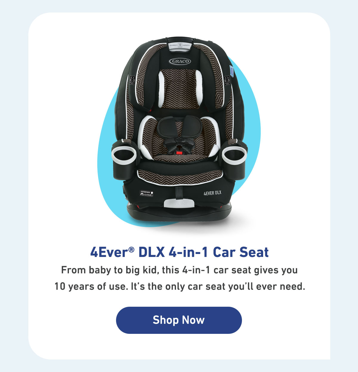 4ever dlx 4-in-1 car seat. shop now.