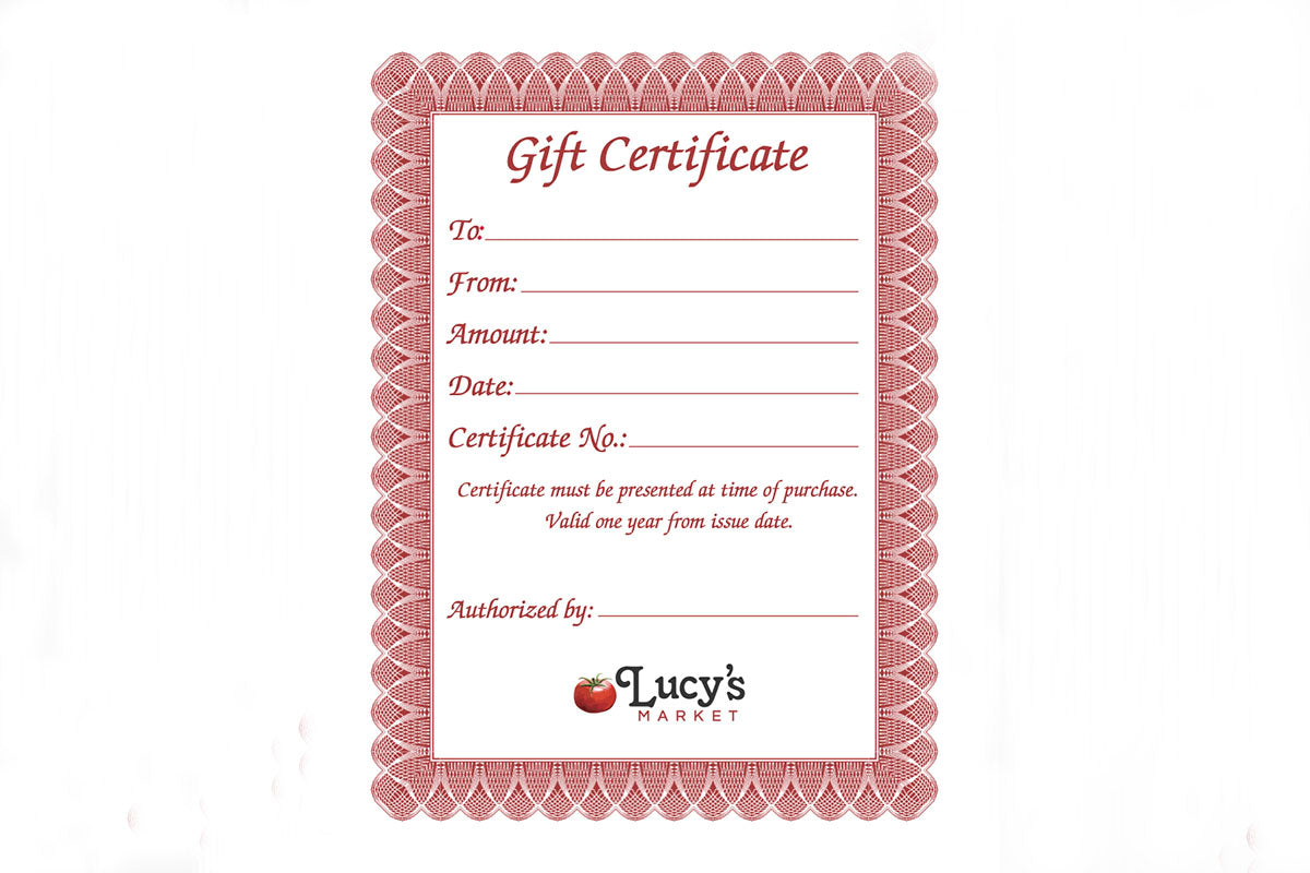 Physical Gift Card </br> (In-Store Use)