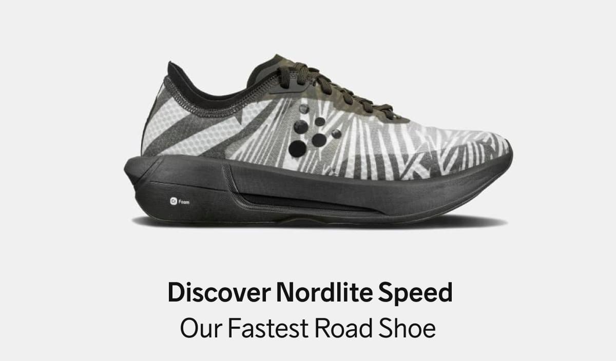 Discover Nordlite Speed - Our fastest road shoe